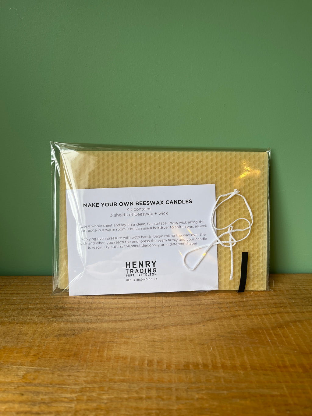 Beeswax Candle Making Kit