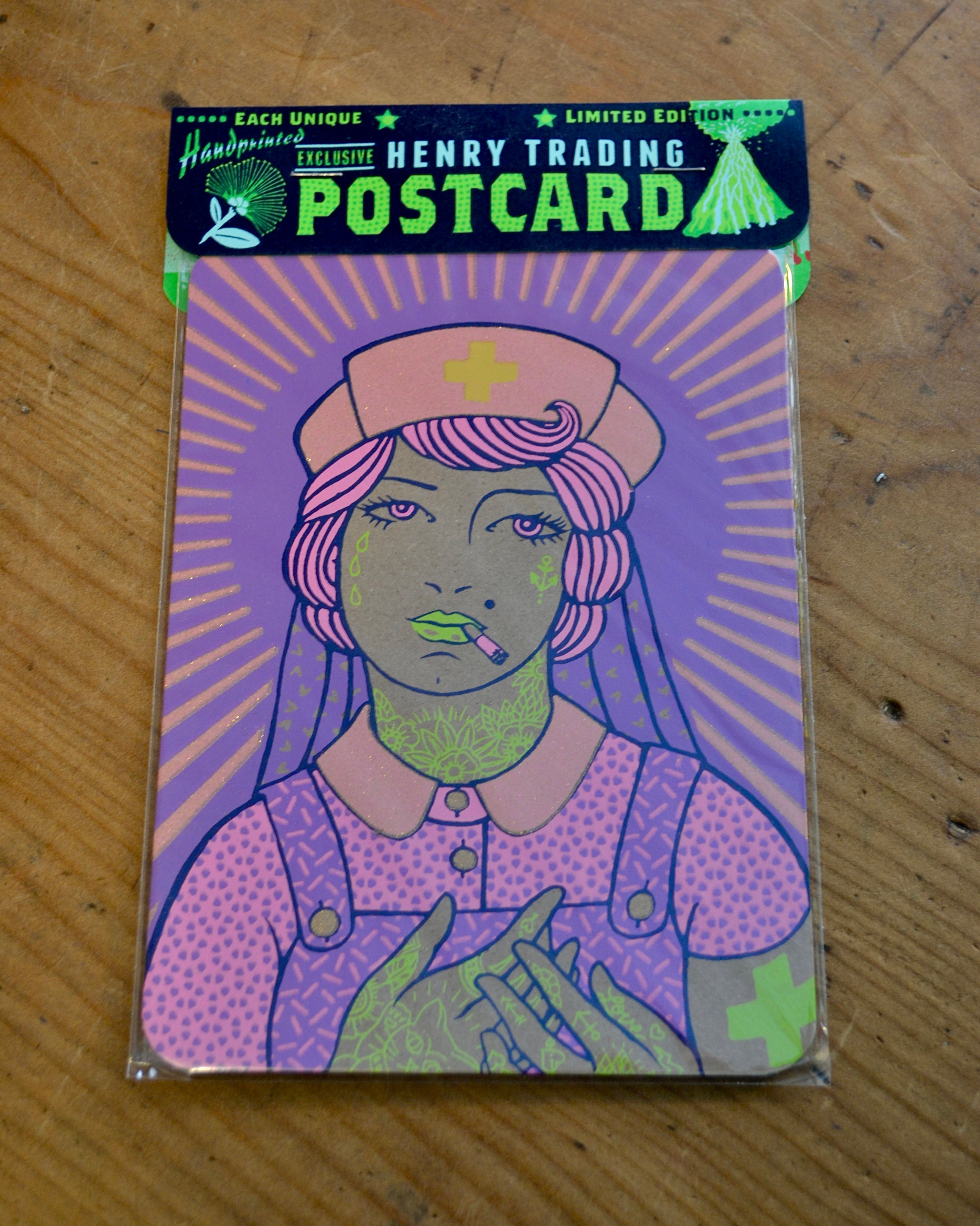 Henry Trading & Safran House Postcard - Harbour Nurse Lucy