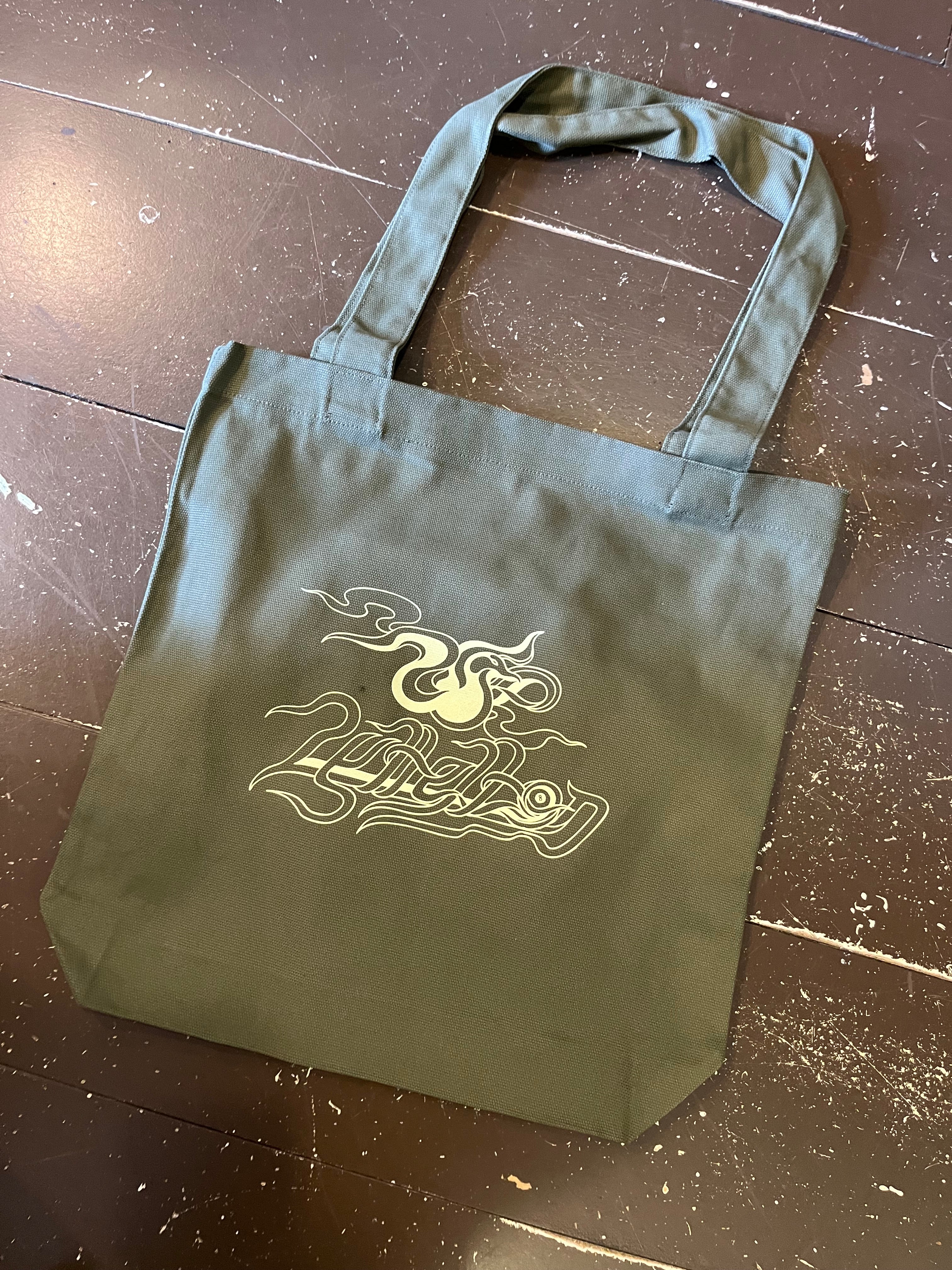 Rory Tote bag Green bird Lyttelton