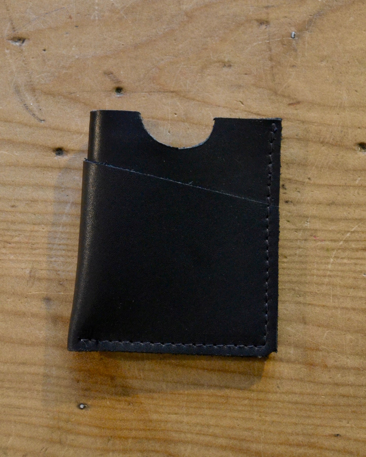 Malcolm - Black Leather Wallet