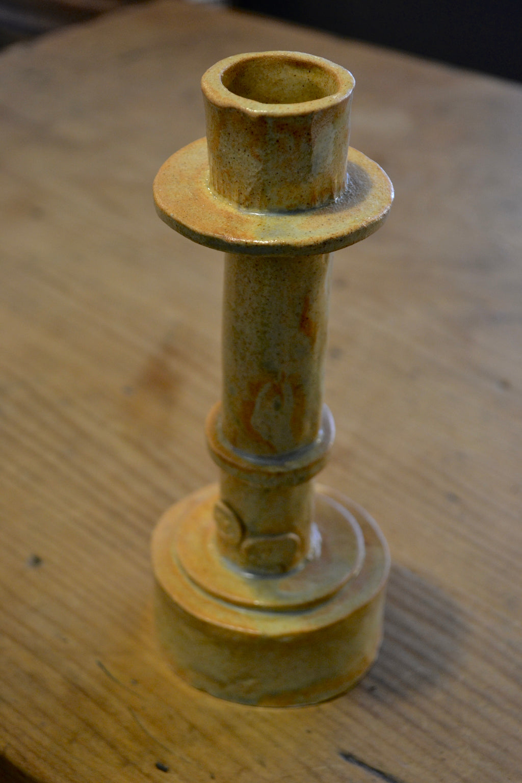 Rose Salmon - Candle Stick Holder