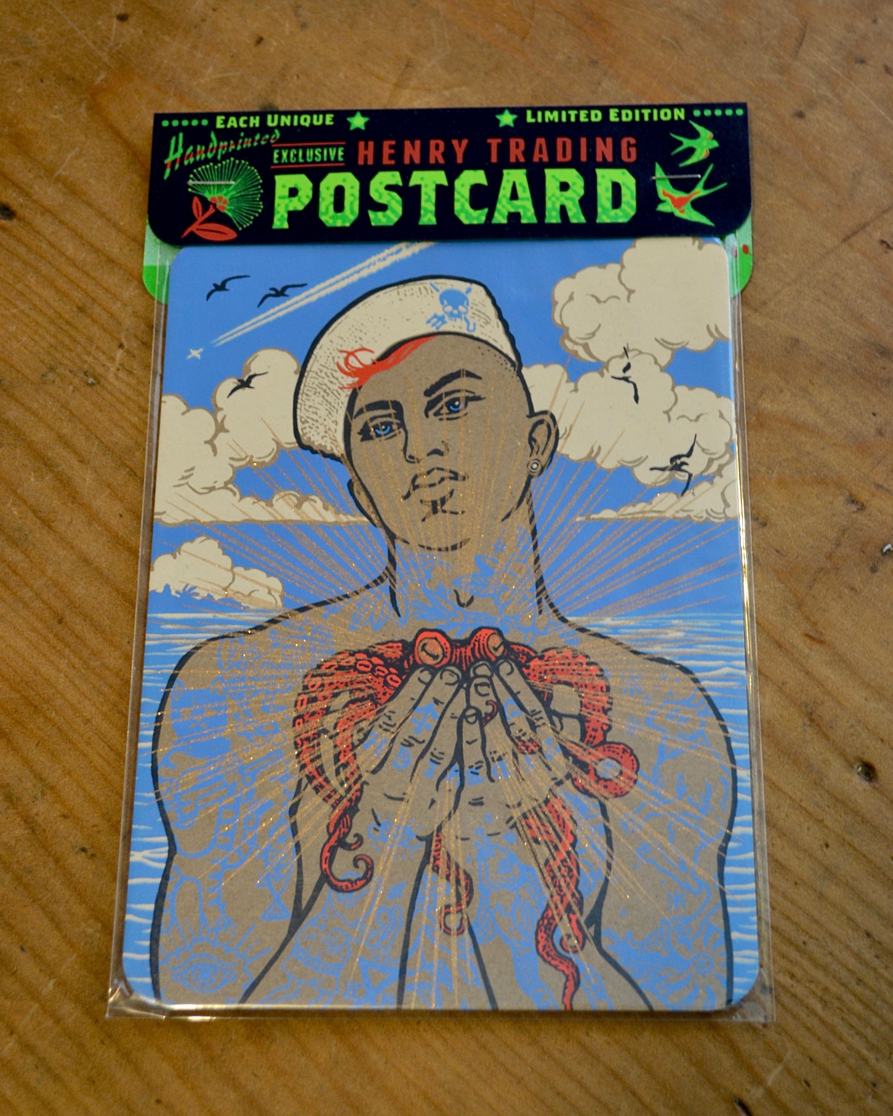 Henry Trading & Safran House Postcard - Erasmus & Sergei