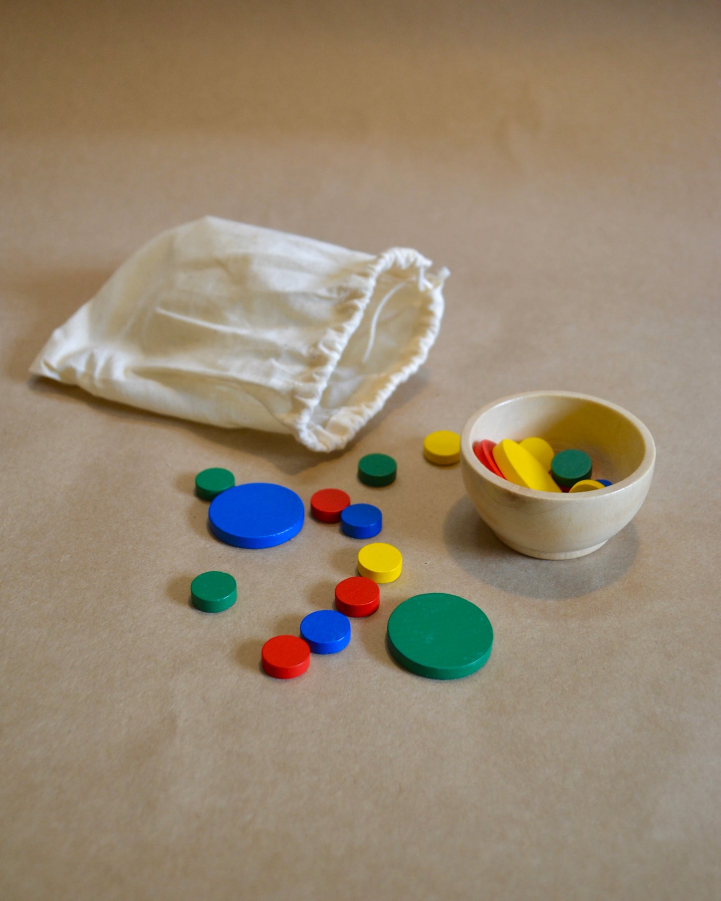 Tiddlywinks Wooden Set