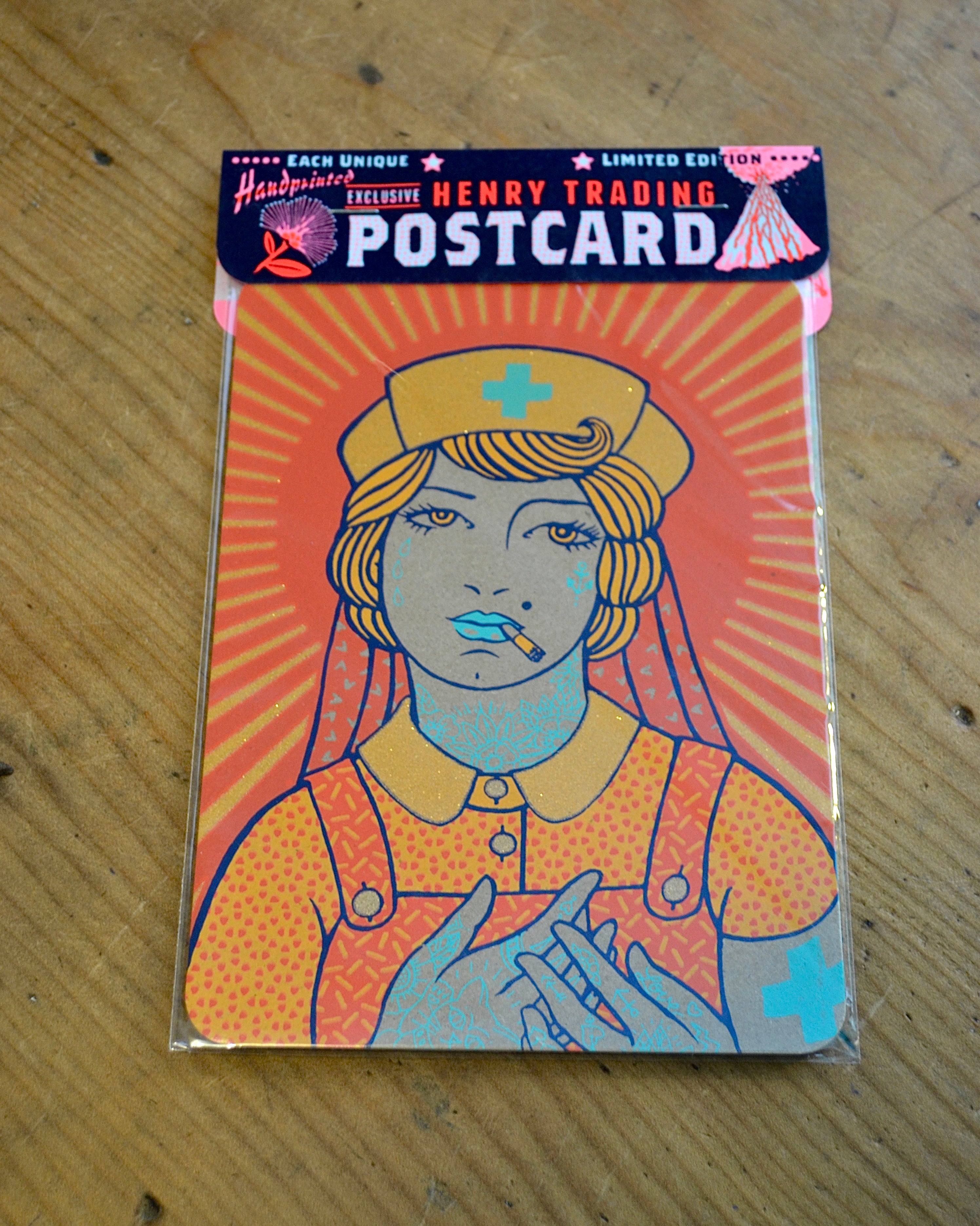 Henry Trading & Safran House Postcard - Harbour Nurse Lucy