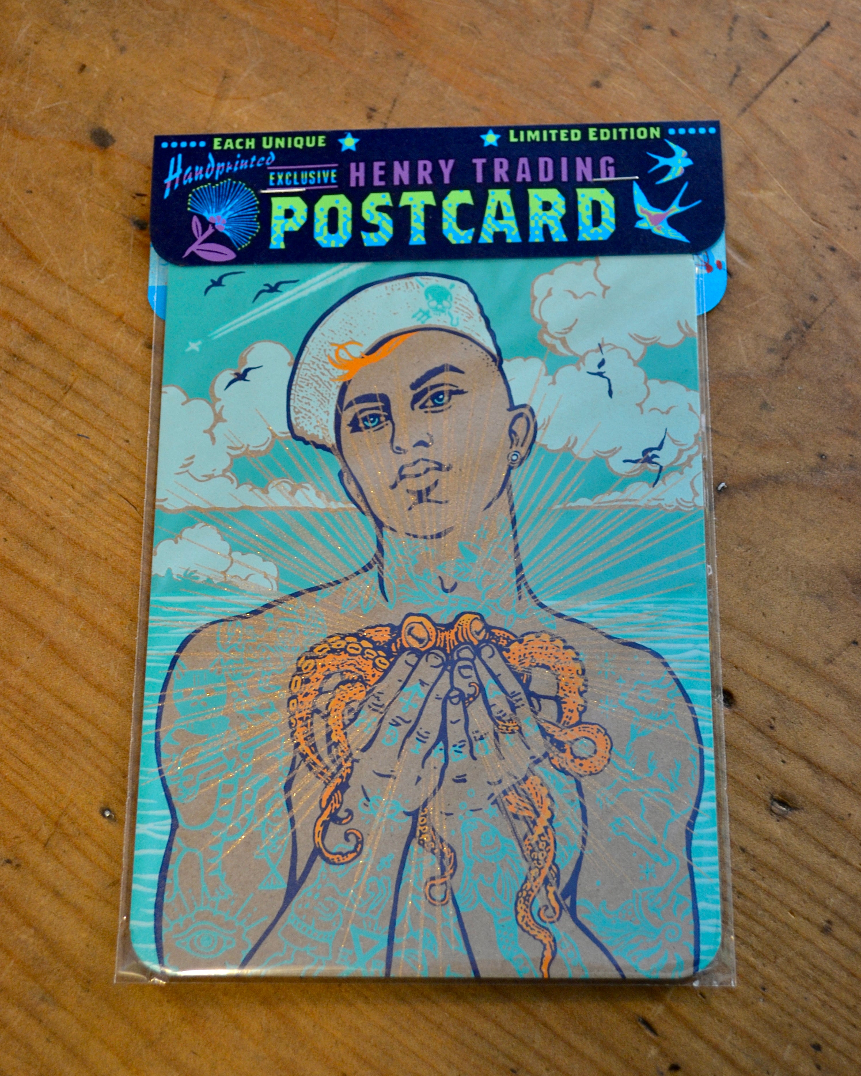 Henry Trading & Safran House Postcard - Erasmus & Sergei