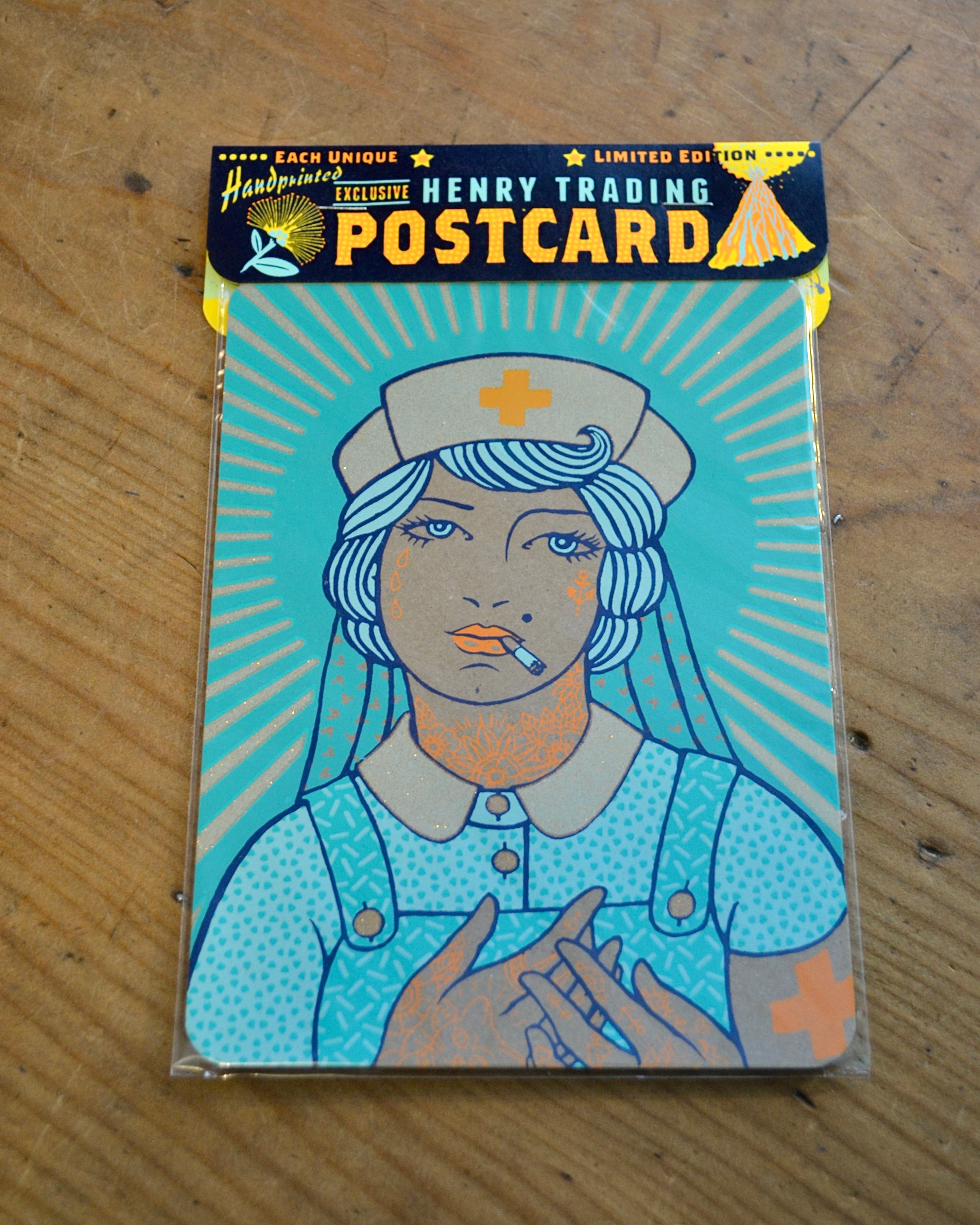 Henry Trading & Safran House Postcard - Harbour Nurse Lucy