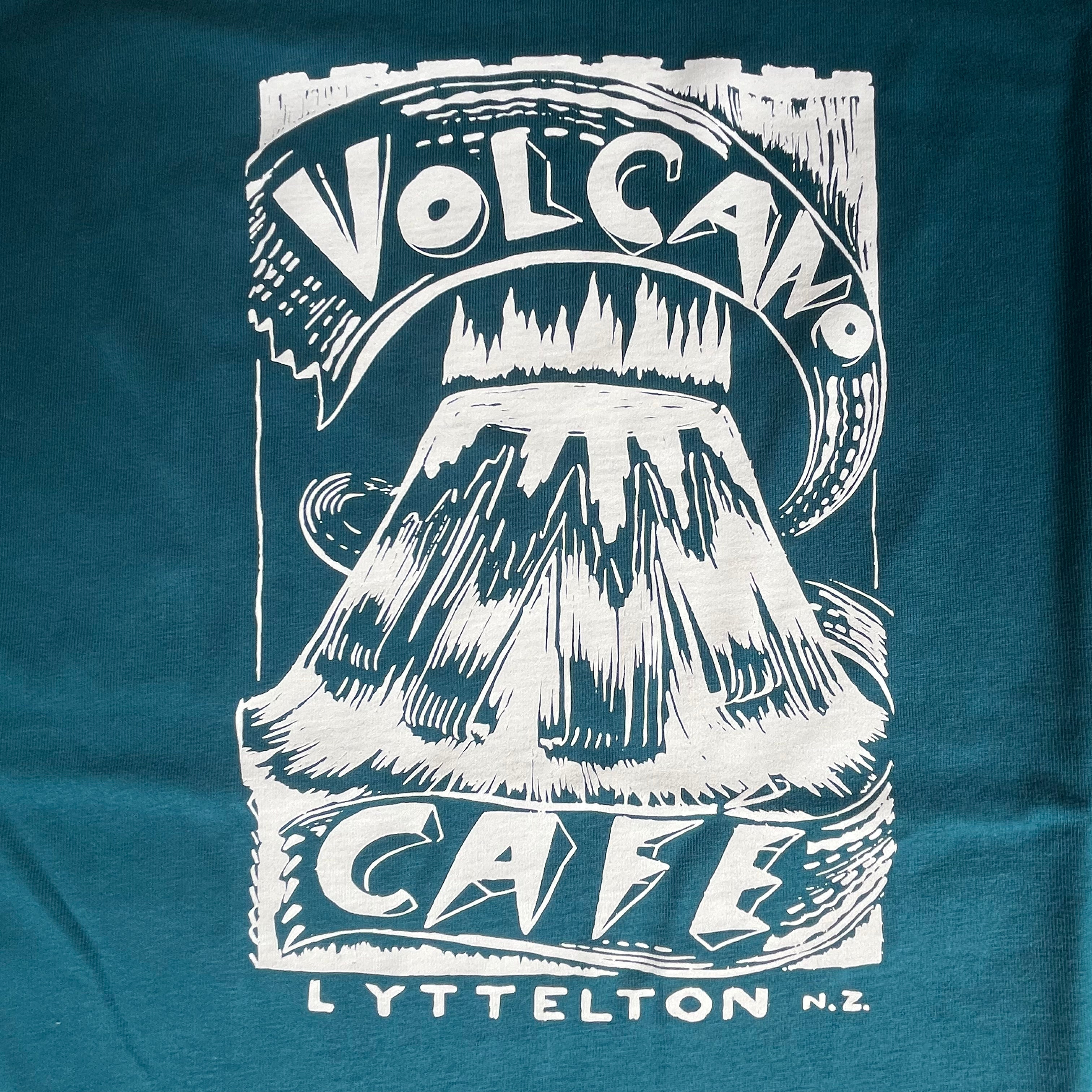 Volcano Cafe 'Bill Hammond' Design T Shirt
