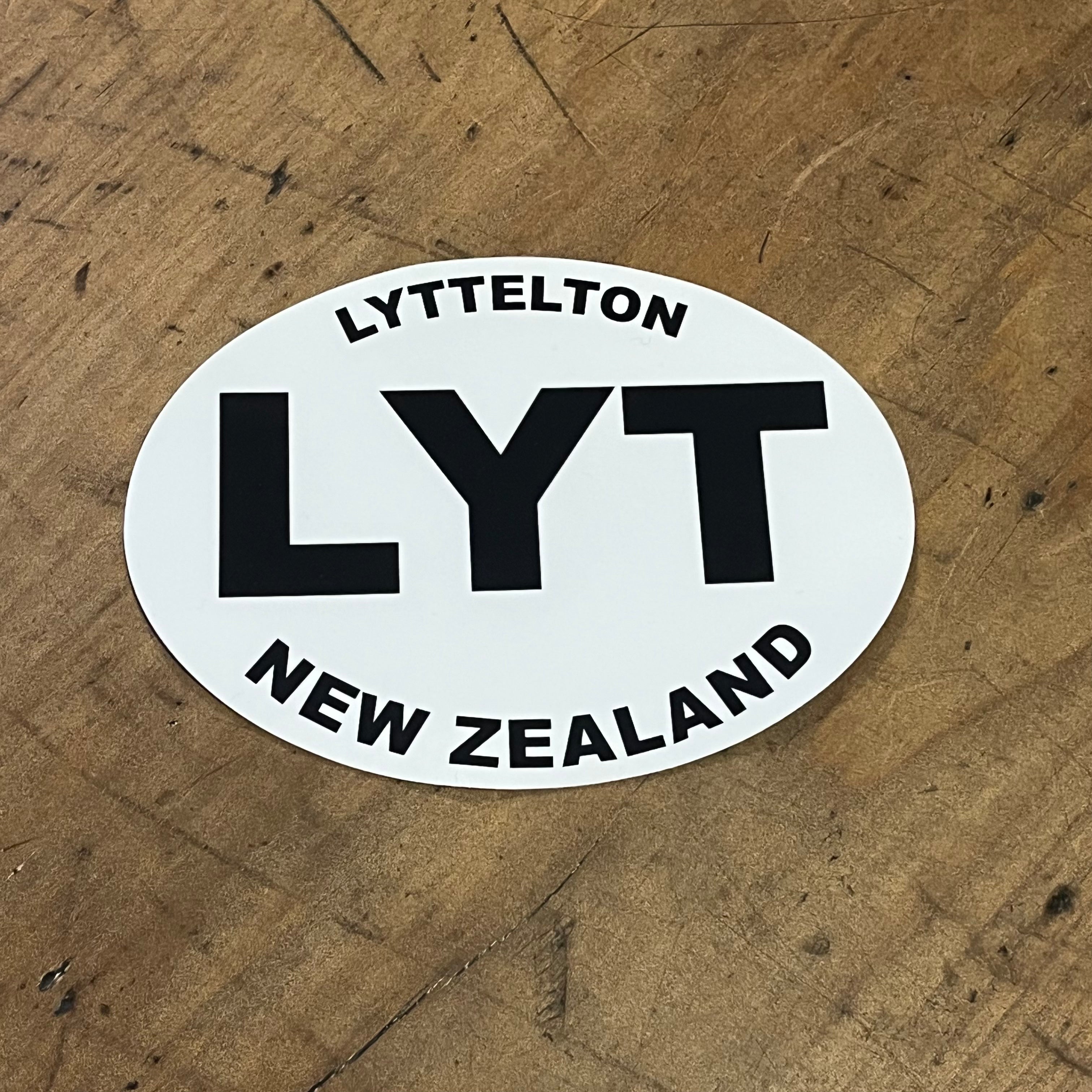 LYT Lyttelton Car Sticker