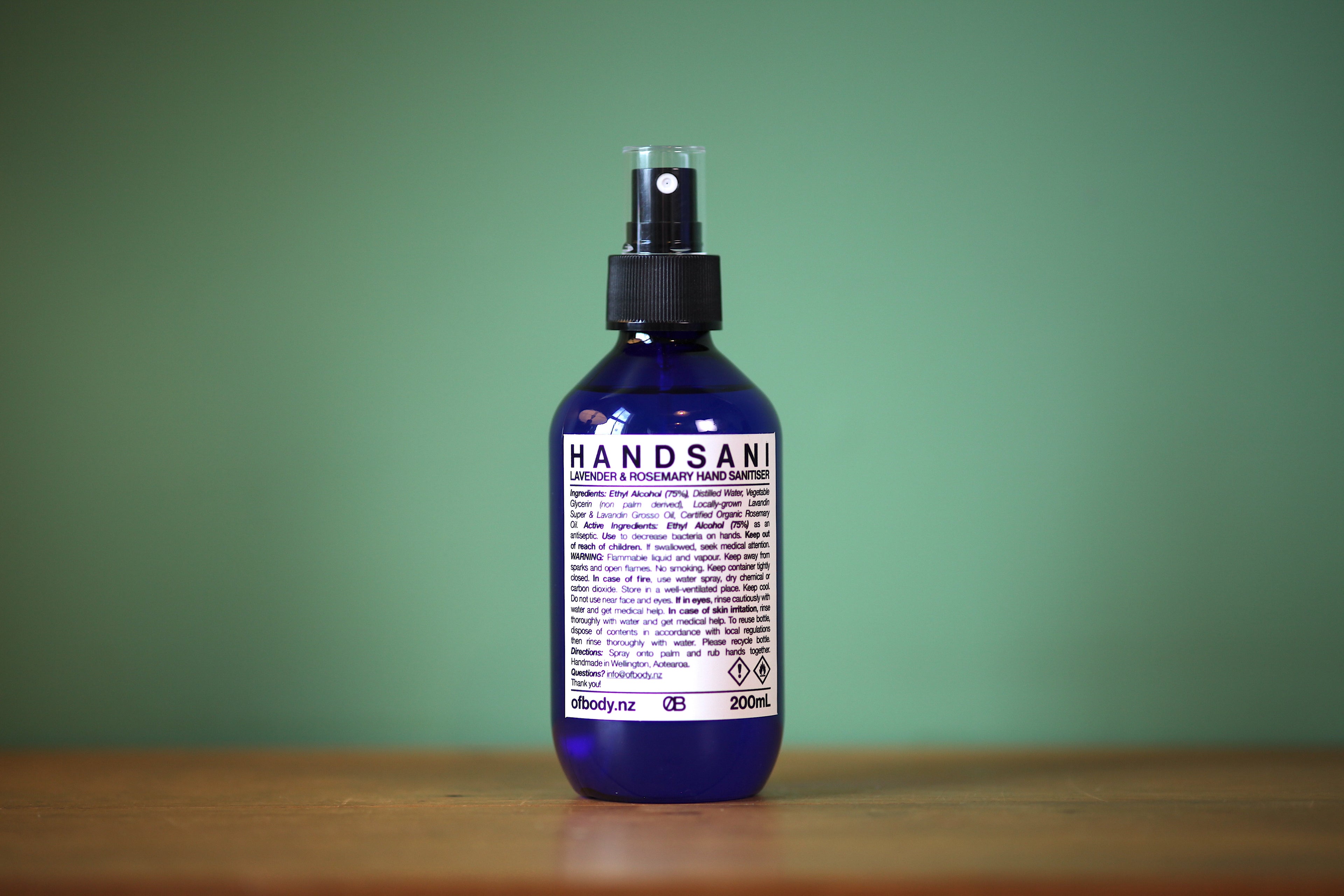 Of Body Hand Sanitiser