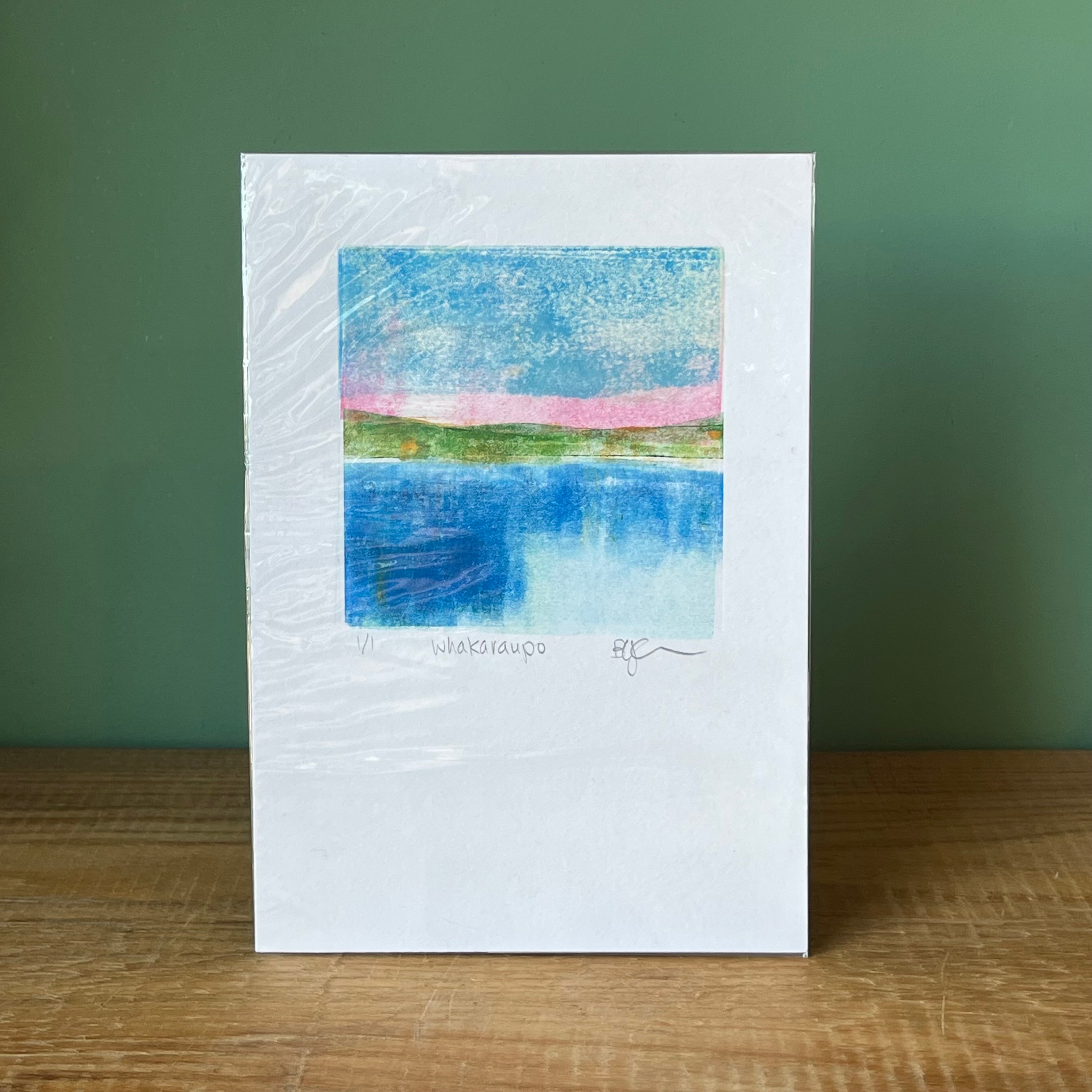 Belinda Currie Harbour Print unframed