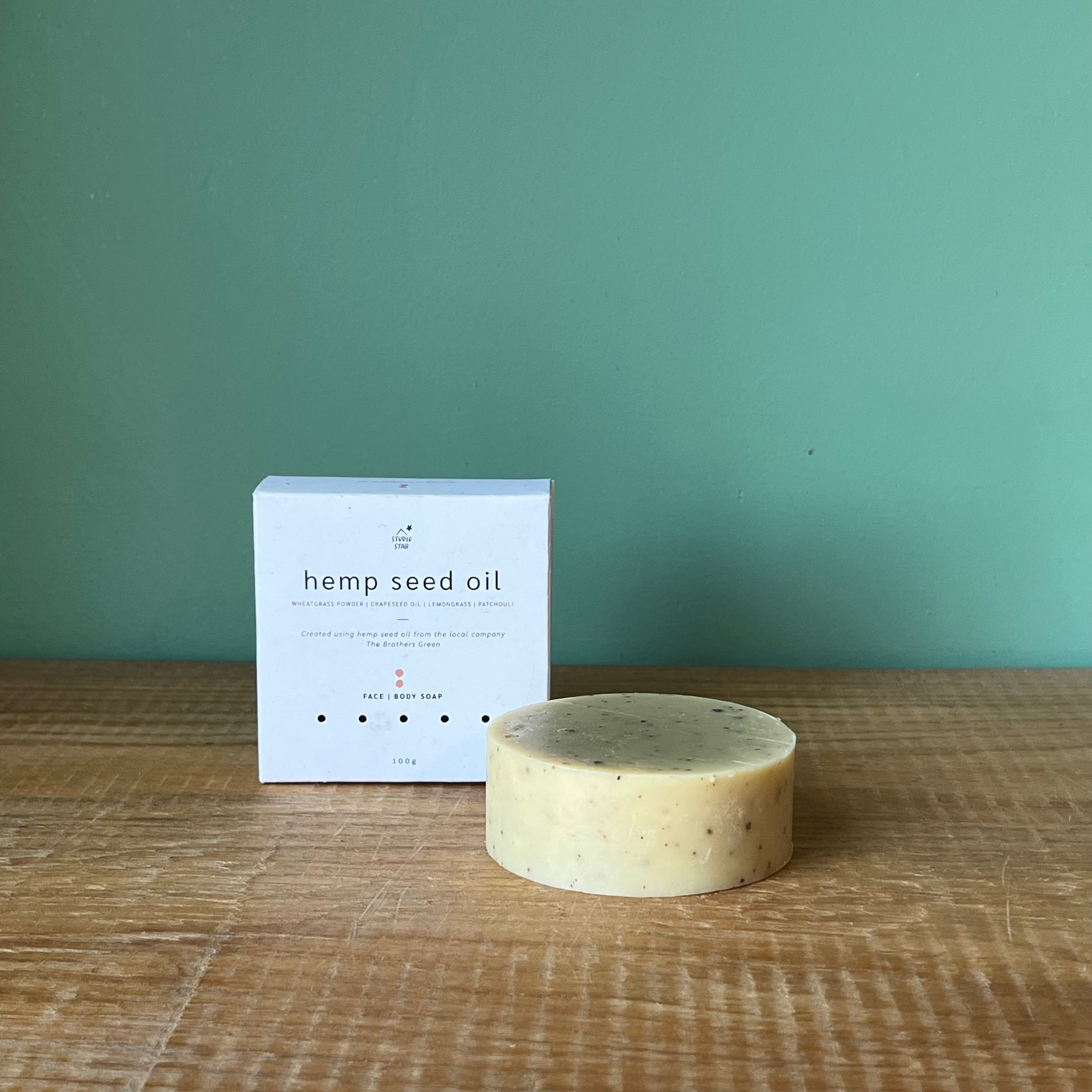Hemp Seed Oil Face/Body Soap - Studio Star