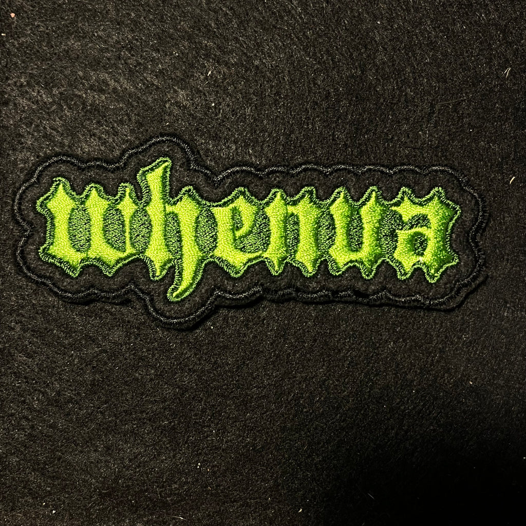 Whenua embroidery patch by Turumeke Harrington
