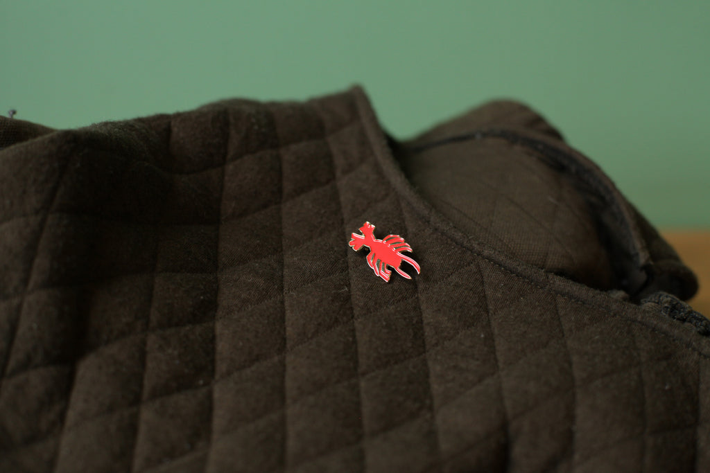 Brooch / Enamel Pin       by Turumeke Harrington