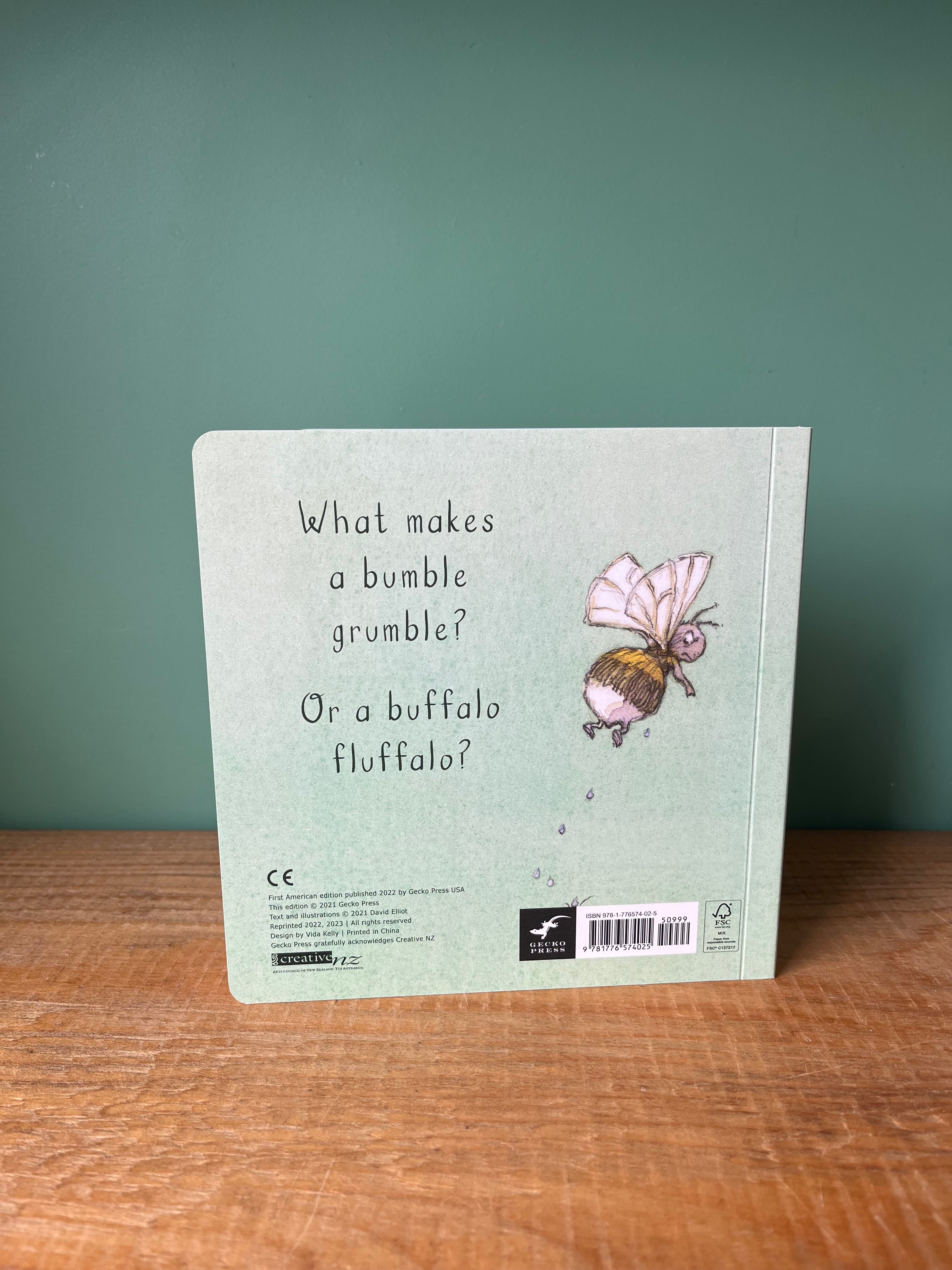 Bumblebee Grumblebee by David Elliot