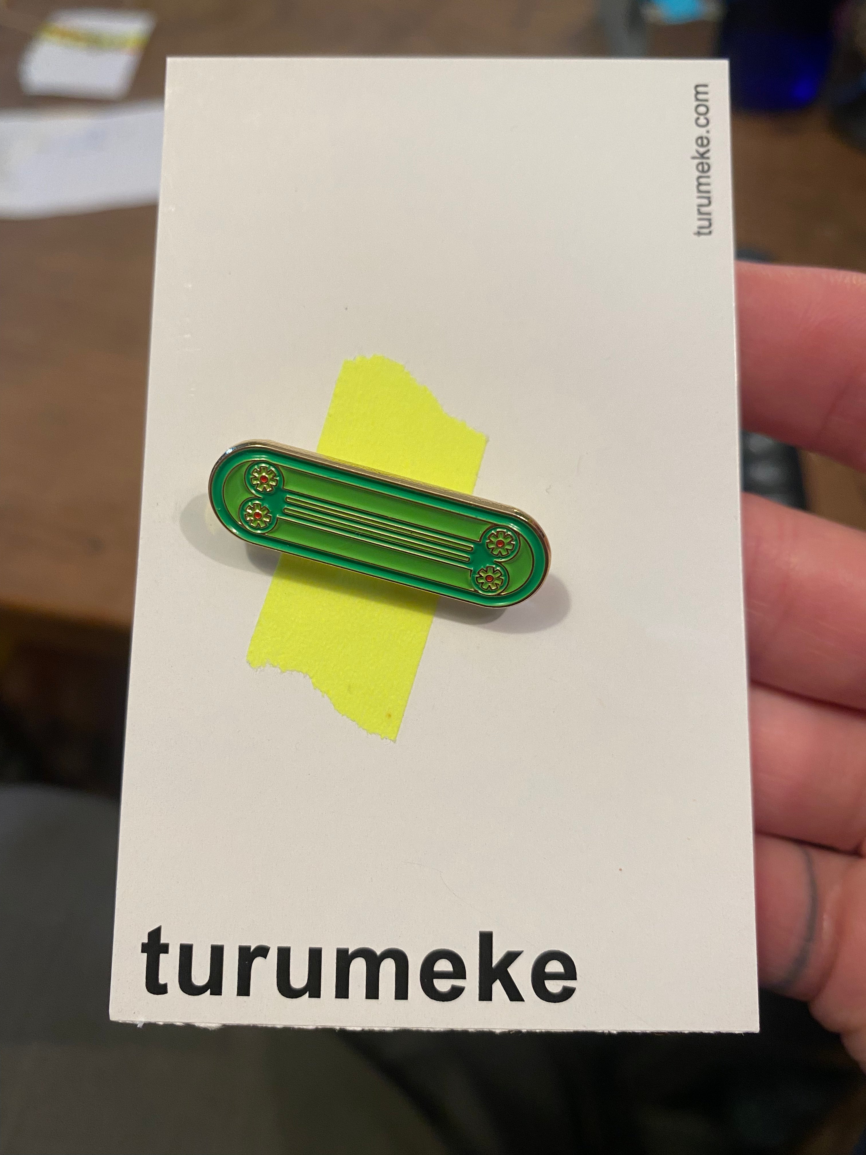 Brooch / Enamel Pin       by Turumeke Harrington