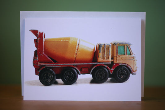 Concrete Mixer Card - Maree Henry