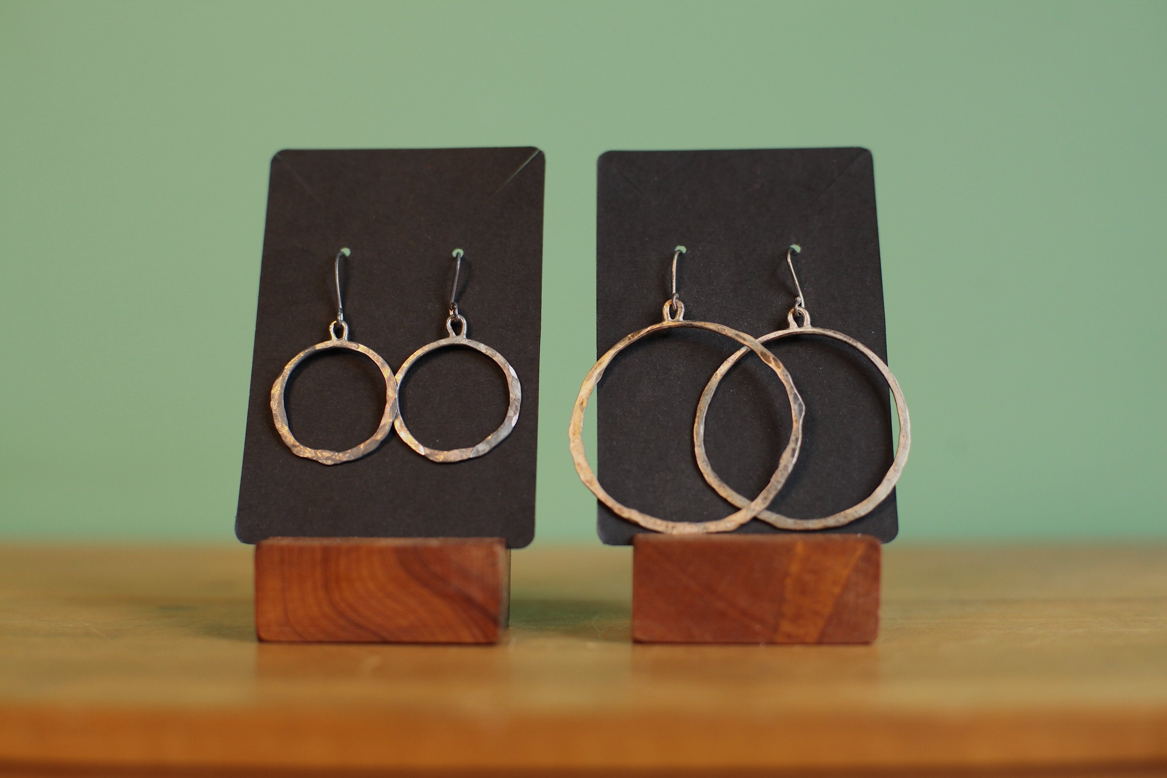 Anna Palmer Silver Hoop Earrings