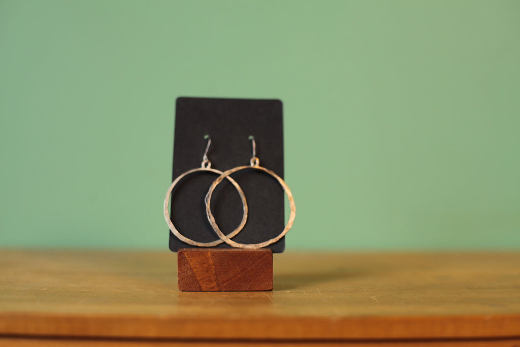 Anna Palmer Silver Hoop Earrings