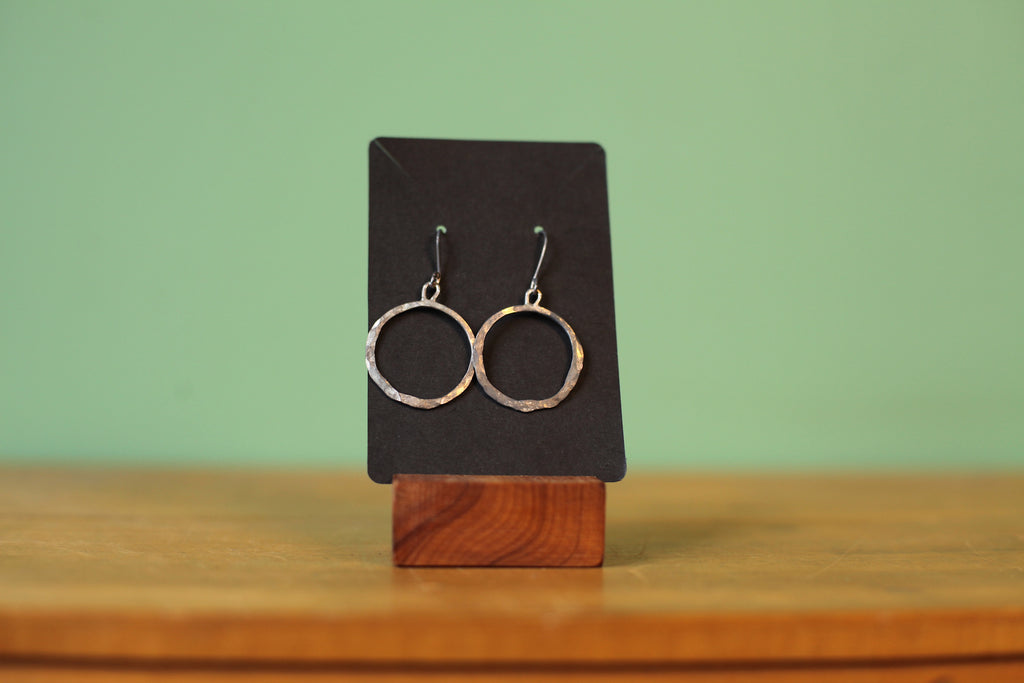 Anna Palmer Silver Hoop Earrings