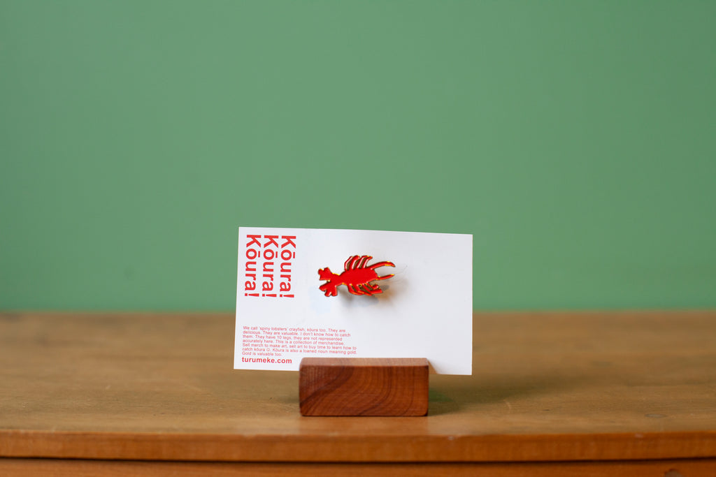 Kōura! Enamel Pin by Turumeke Harrington