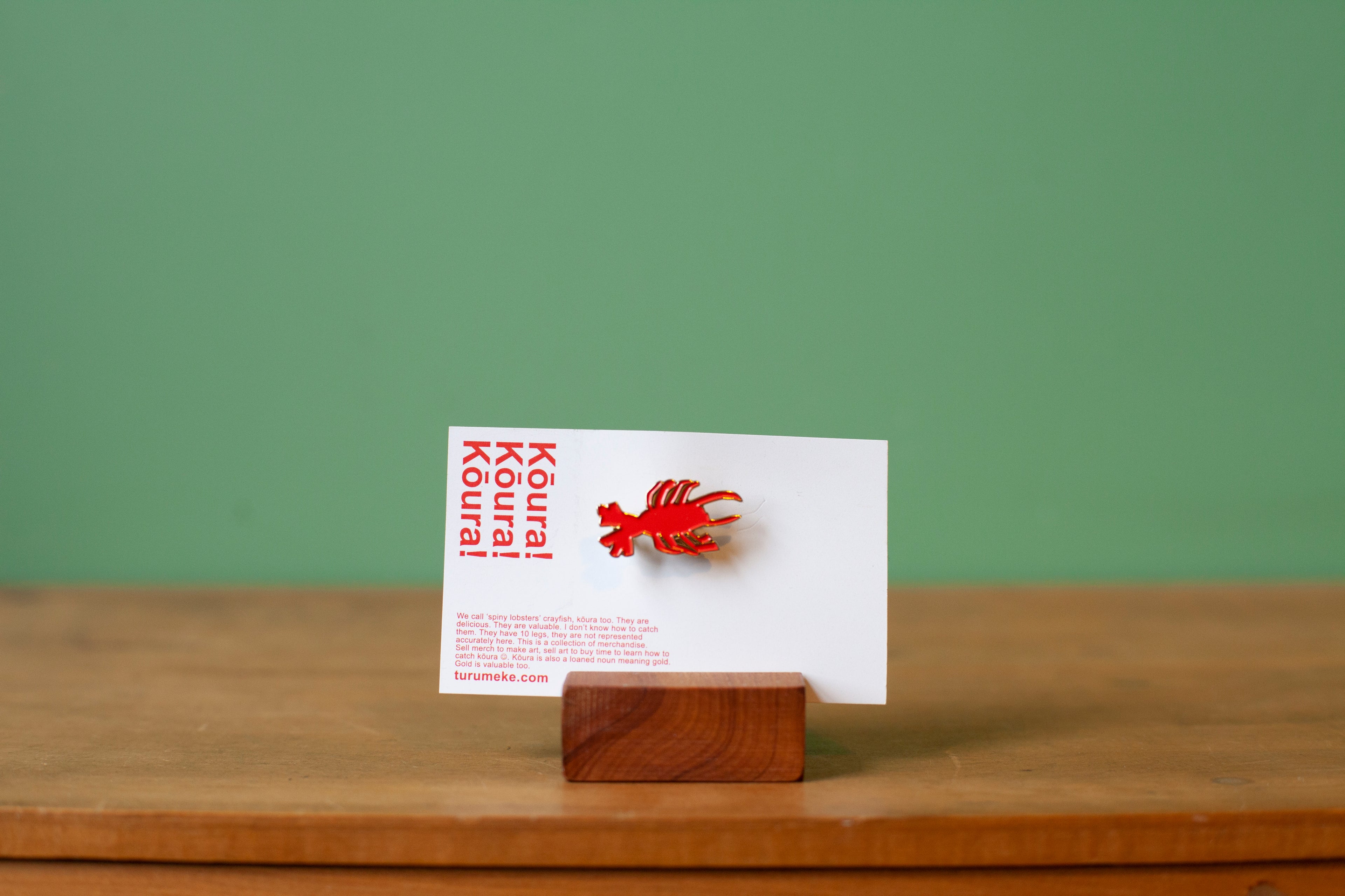 Kōura! Enamel Pin by Turumeke Harrington