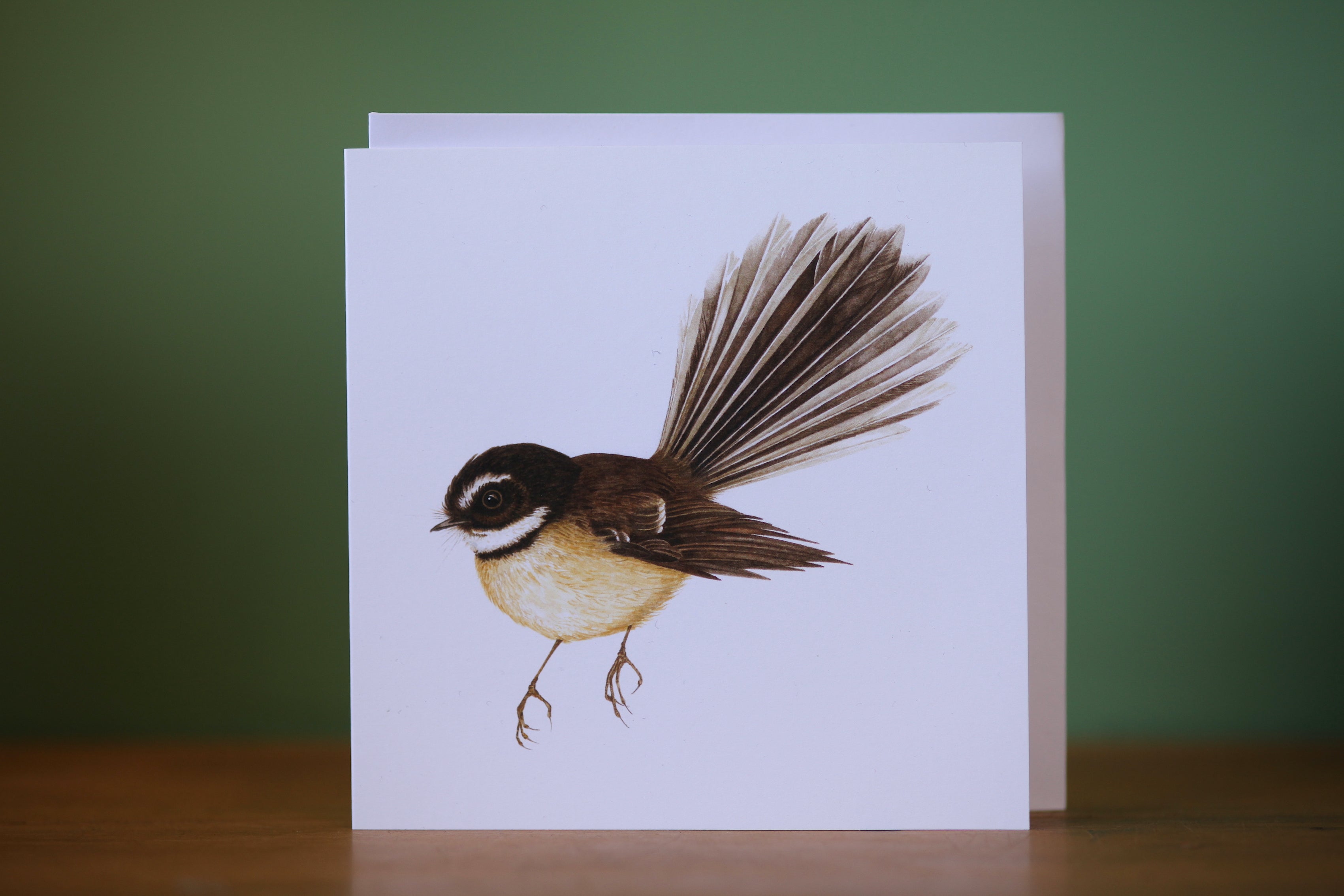 Pīwakawaka / Fantail Card - Helen Taylor