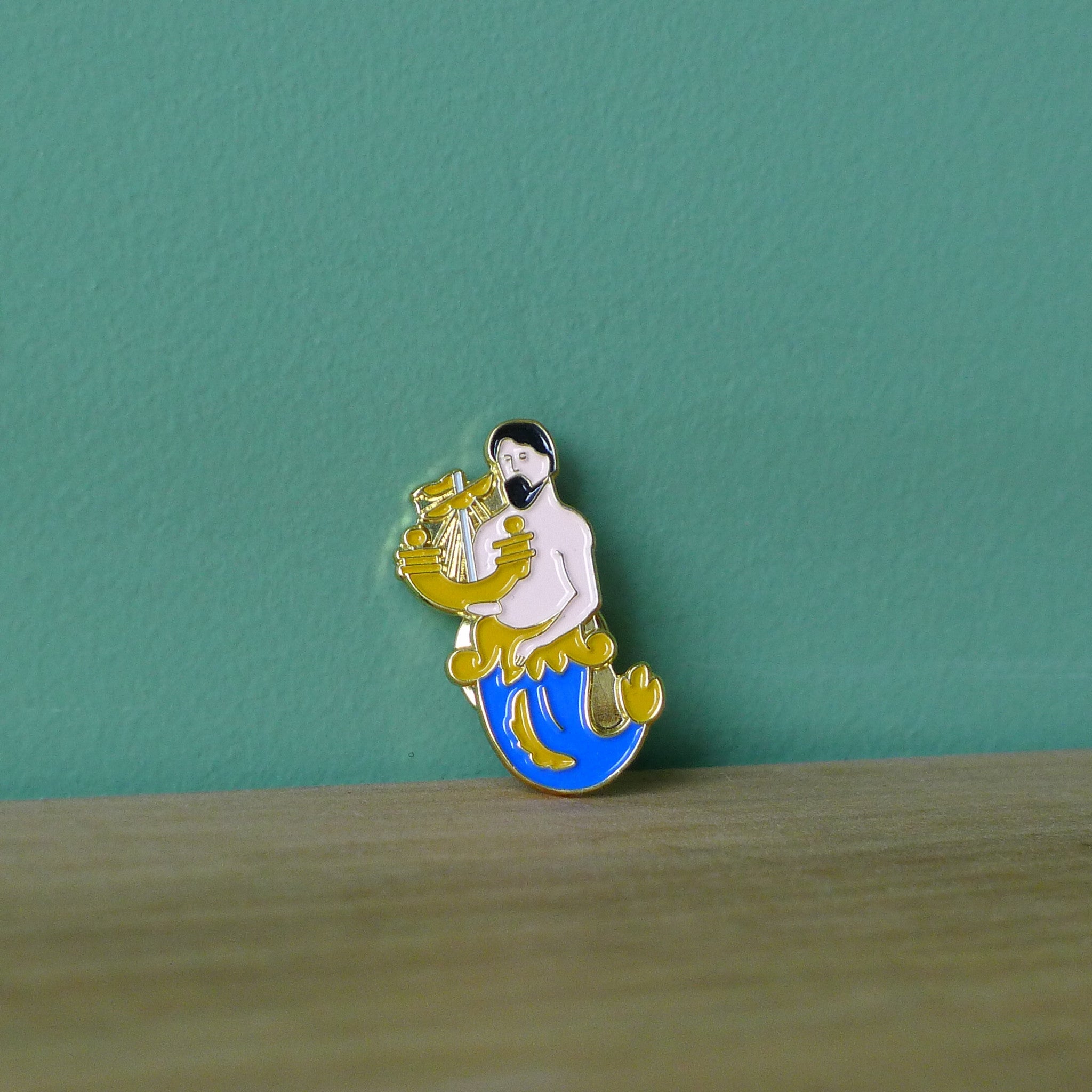 Henry Trading Merman Badge