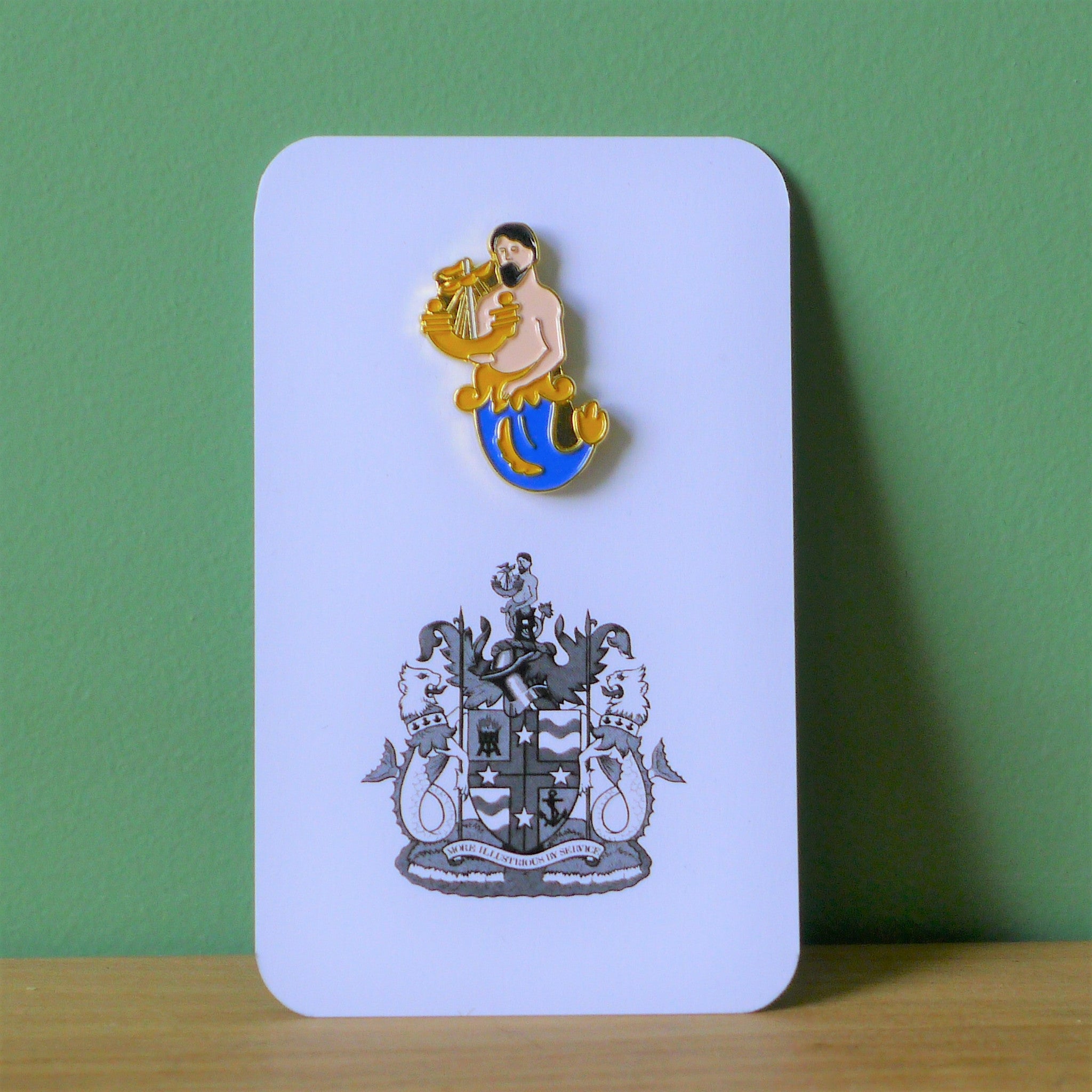 Henry Trading Merman Badge