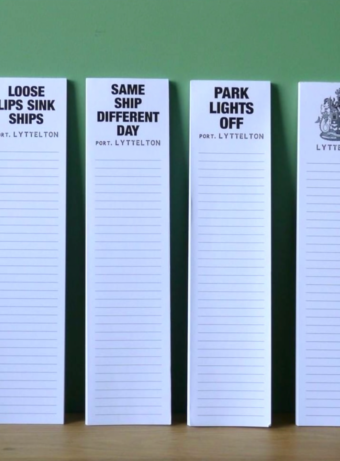 Henry Trading Long List Note Pad