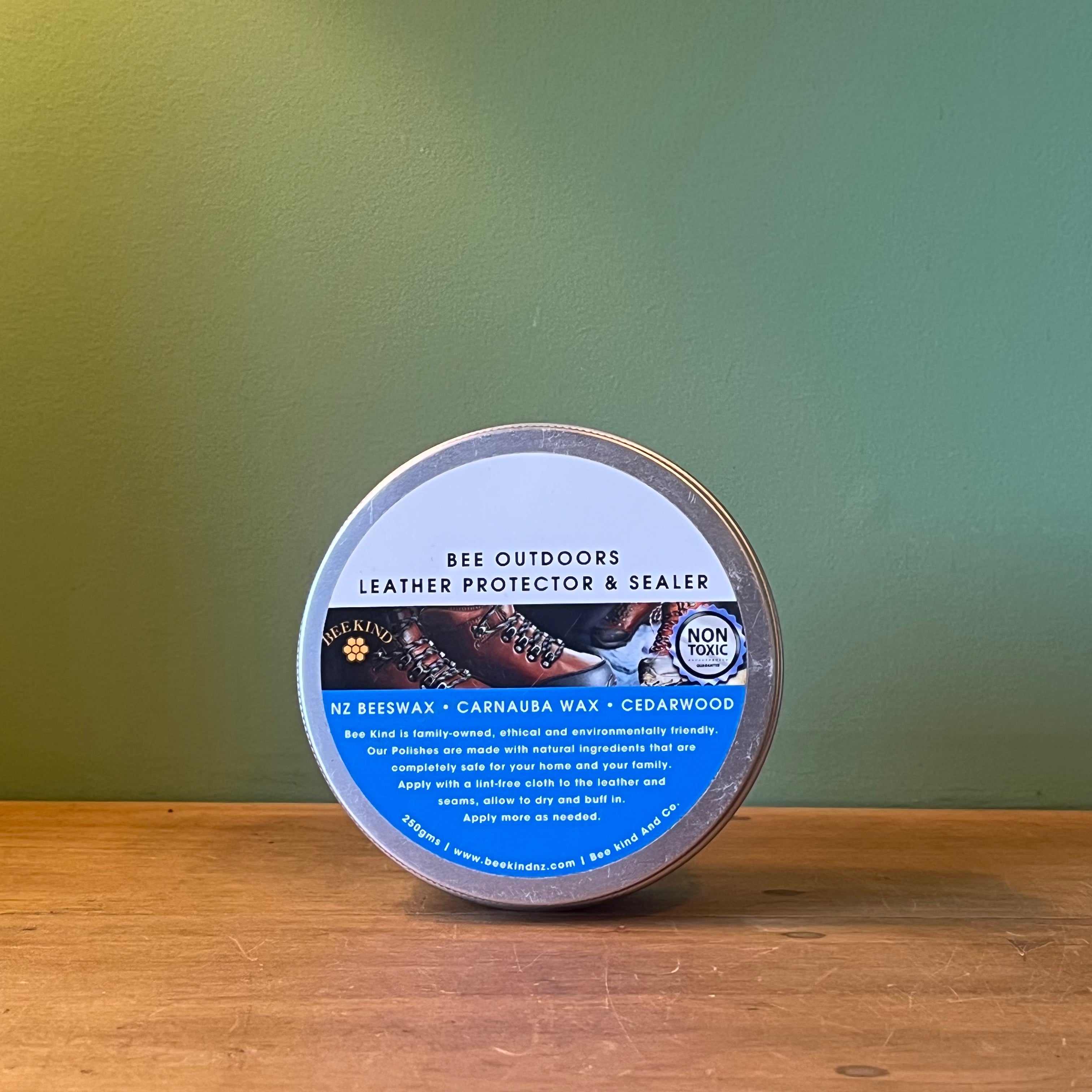 Bee Kind Outdoors Leather Protector and Sealer 250g