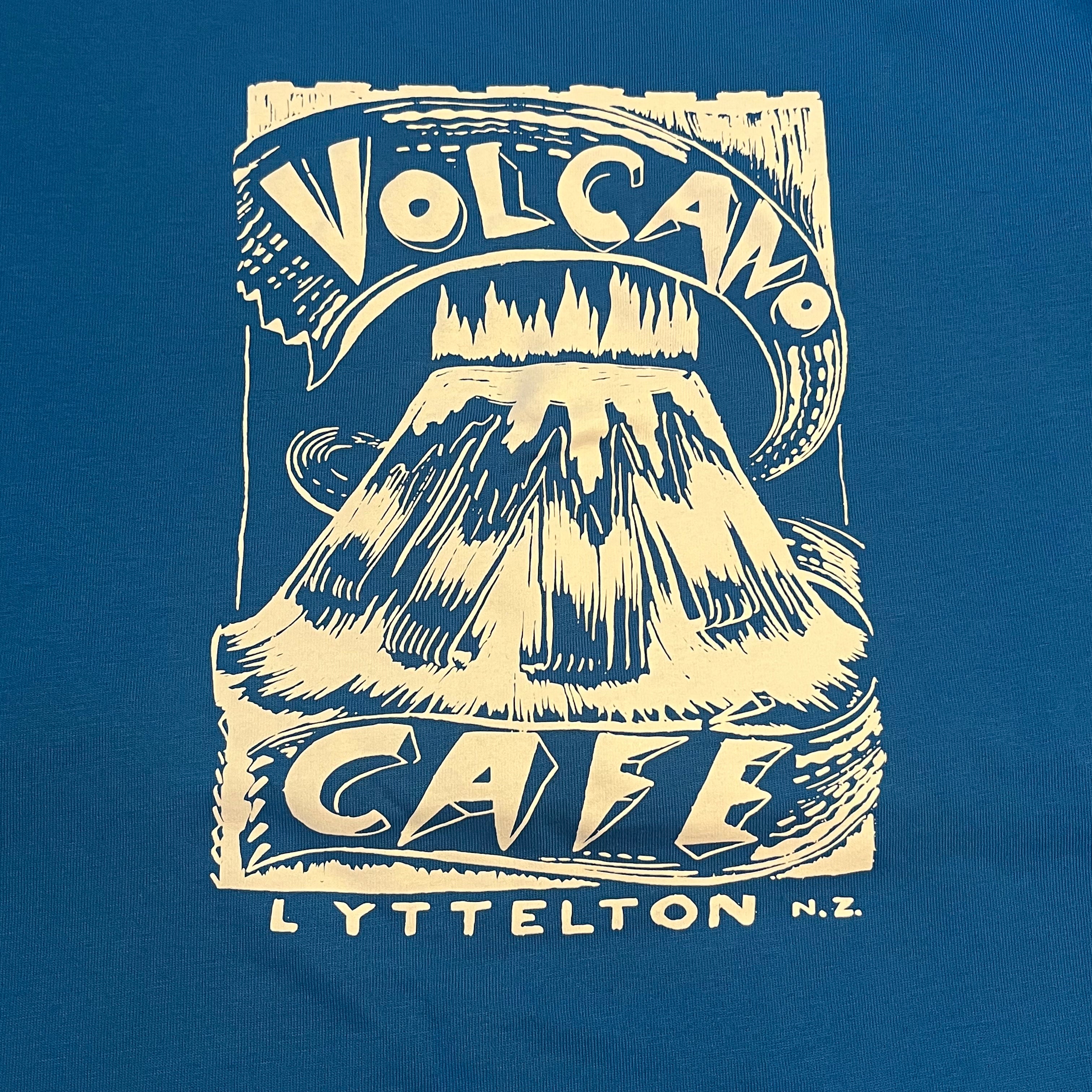 Volcano Cafe 'Bill Hammond' Design T Shirt