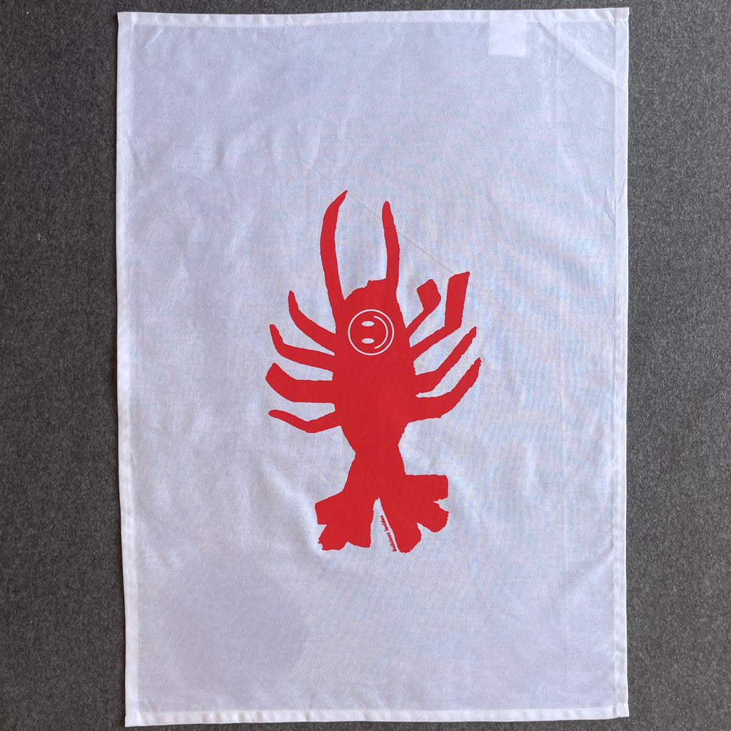 Turumeke Harrington Big Smile Koura Tea Towel